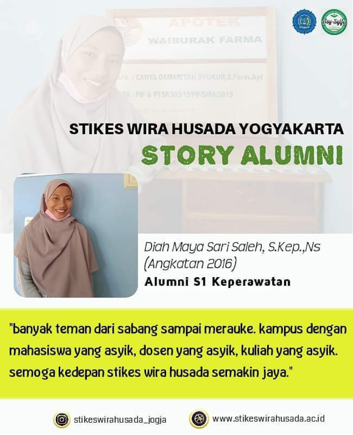 Story Alumni Prodi S1 Keperawatan STIKES Wira Husada Yogyakarta